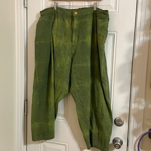 BBP dyed trousers